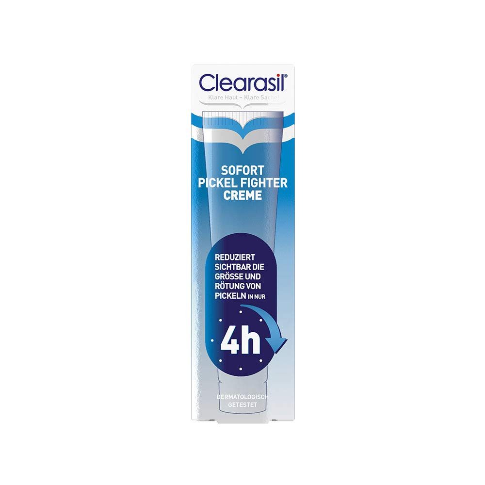 Clearasil Hautcreme Sofort Pickel Fighter Packung, 1-tlg., Anti-Pickel Creme