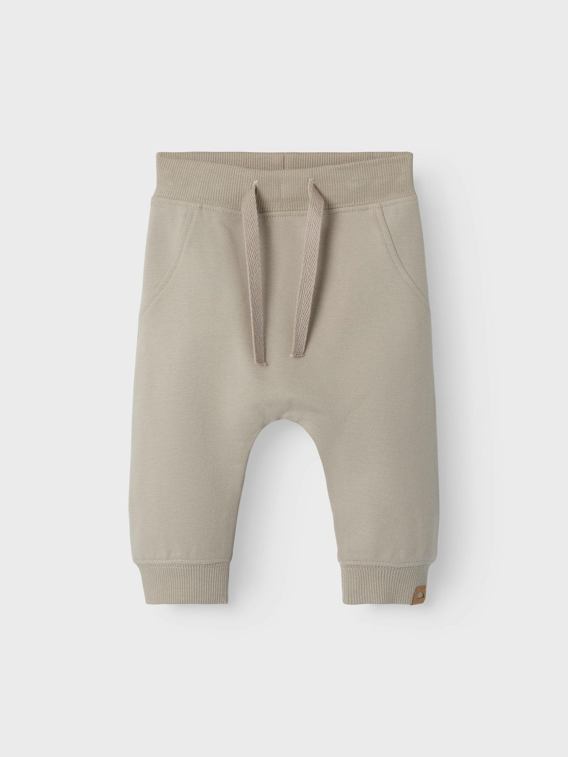Name It Sweathose NBNTAKKI für Mädchen und Jungen mit Kordelzug unifarben, casual, regular fit, Baumwollmischung, Sweatware