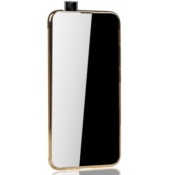 König Design Handyhülle Huawei Y9 (2019), Huawei Y9 (2019) Handyhülle Bumper Backcover Gold