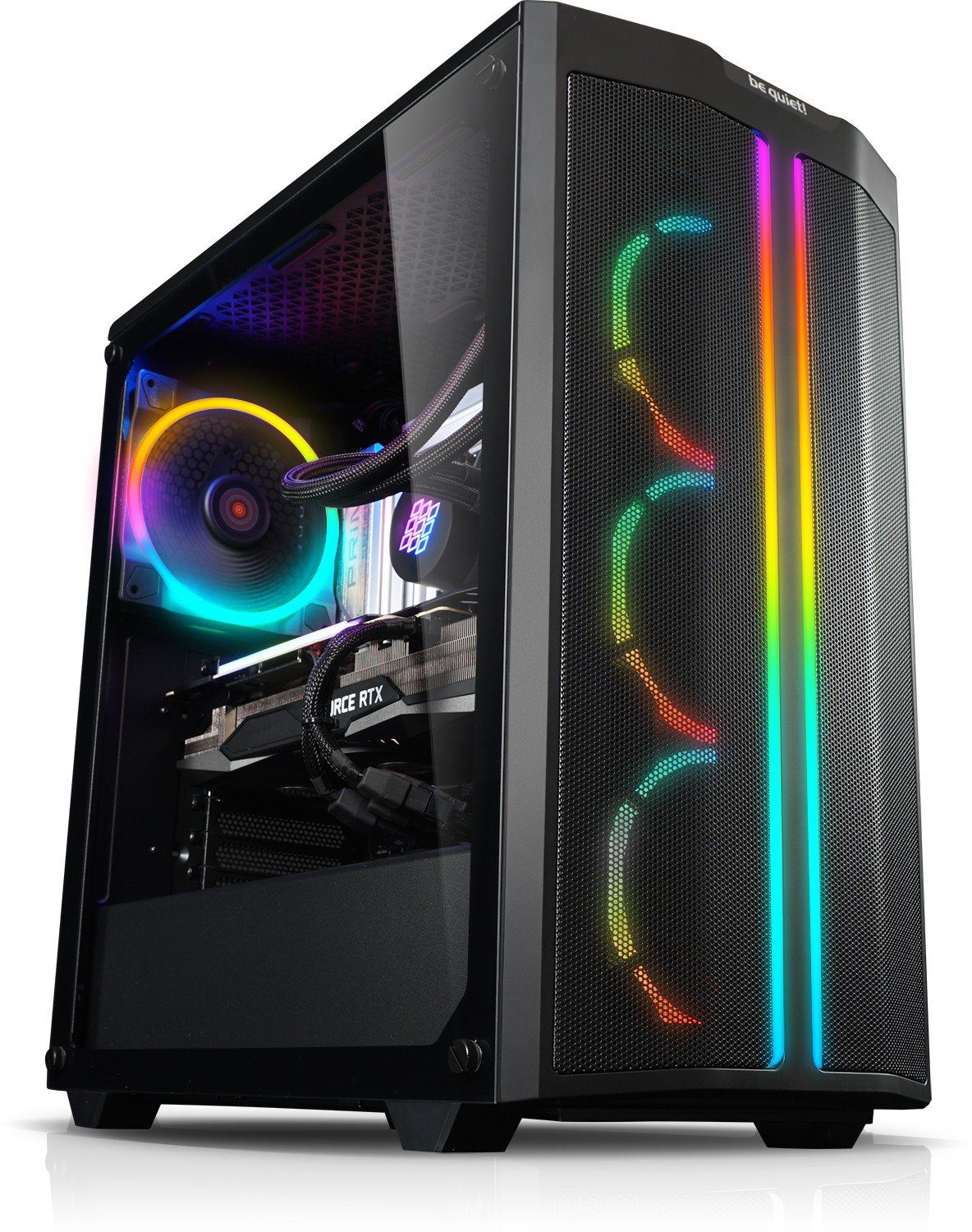 Kiebel Legend V Gaming-PC (AMD Ryzen 7 AMD Ryzen 7 5800X3D, RTX 4070 Ti SUPER, 32 GB RAM, 4000 GB HDD, 2000 GB SSD, Wasserkühlung, ARGB-Beleuchtung)