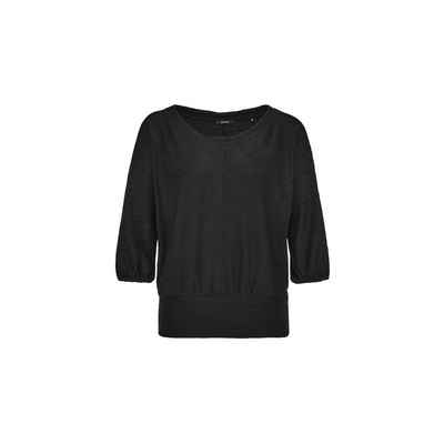 OPUS Sweatshirt schwarz regular fit (1-tlg)