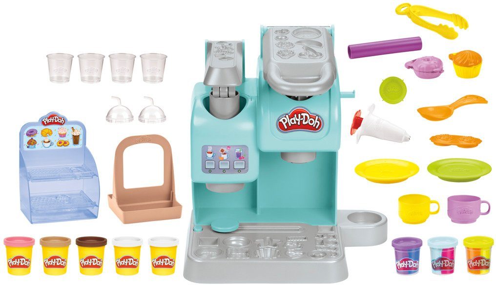 Hasbro Knetform-Set Play-Doh Knetspaß Café