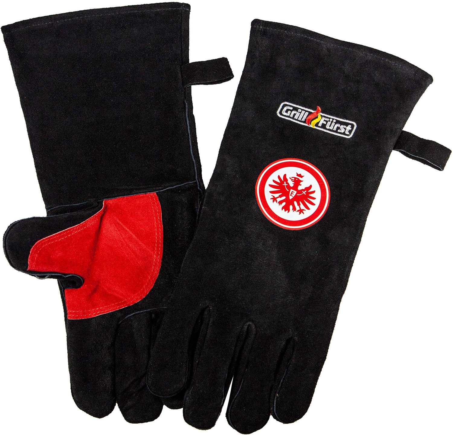 Grillfürst Grillhandschuhe Grillfürst Grillhandschuhe Leder - Eintracht Frankfurt Edition (Paar)