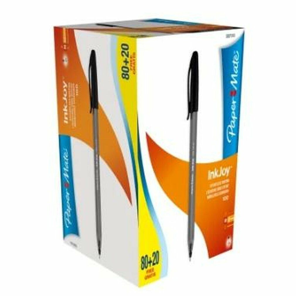 PAPERMATE Marker Stift Paper Mate Inkjoy 100 Schwarz 100 Stück