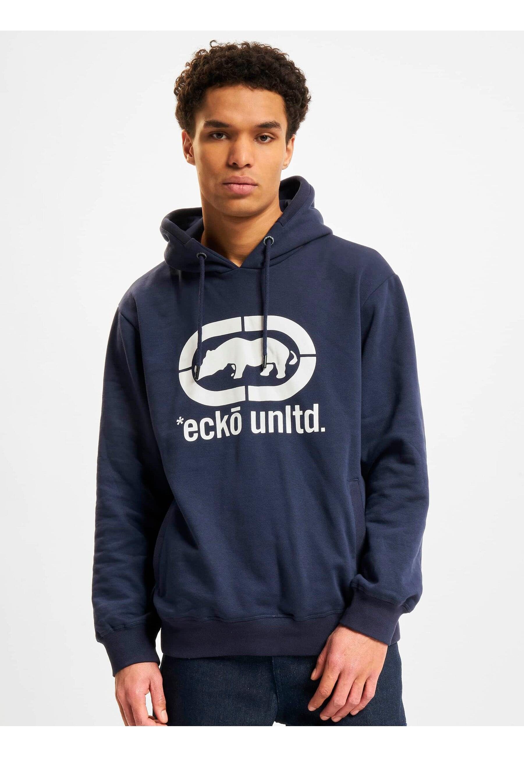 Base Sweater Hoody Herren navy Ecko Unltd. (1-tlg)