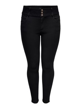ONLY CARMAKOMA Skinny-fit-Jeans CARANNA LIFE HW SK ANK JEANS BLACK NOOS
