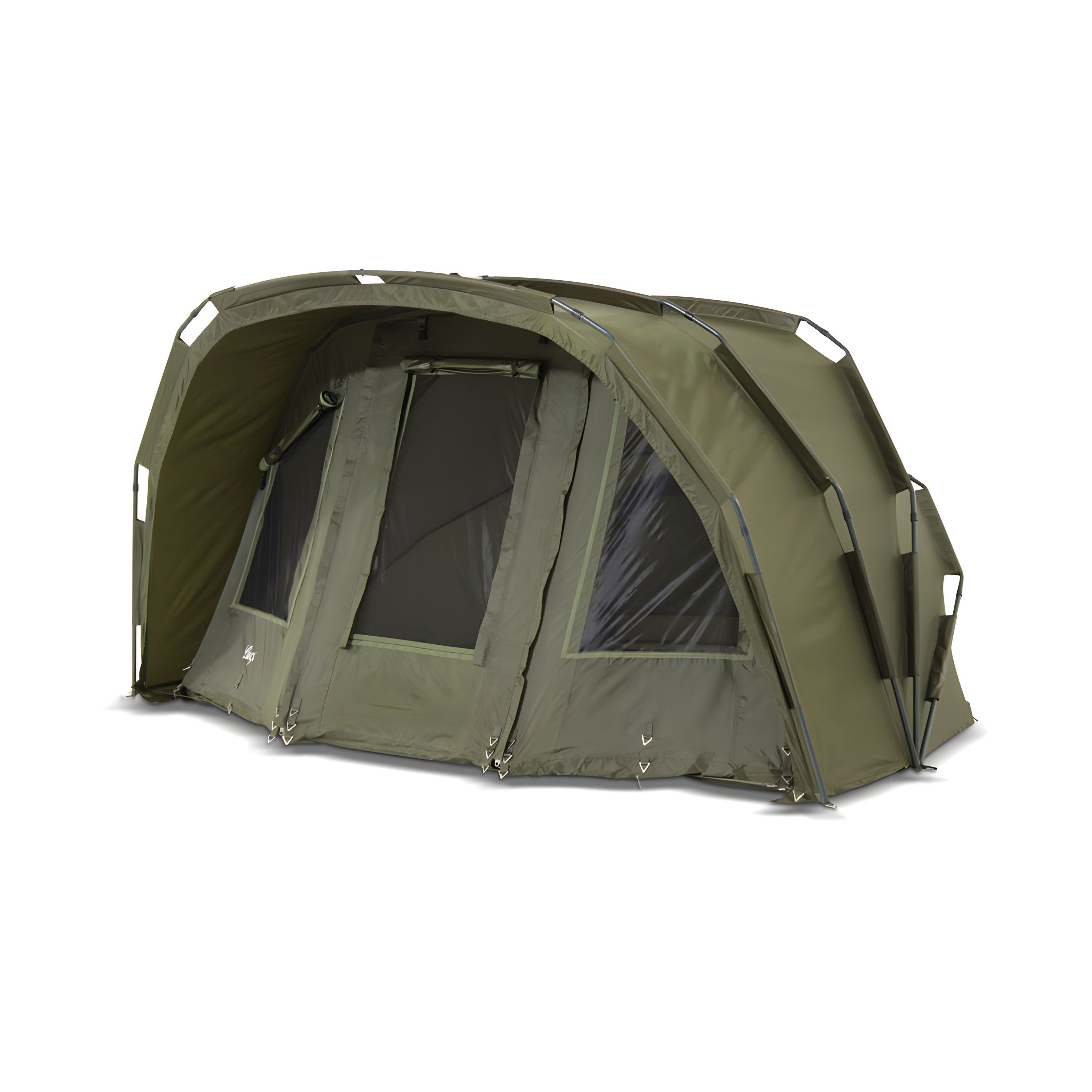 Lucx Angelzelt Tiger Karpfenzelt Bivvy, Personen: 3 (Komplett-Set)