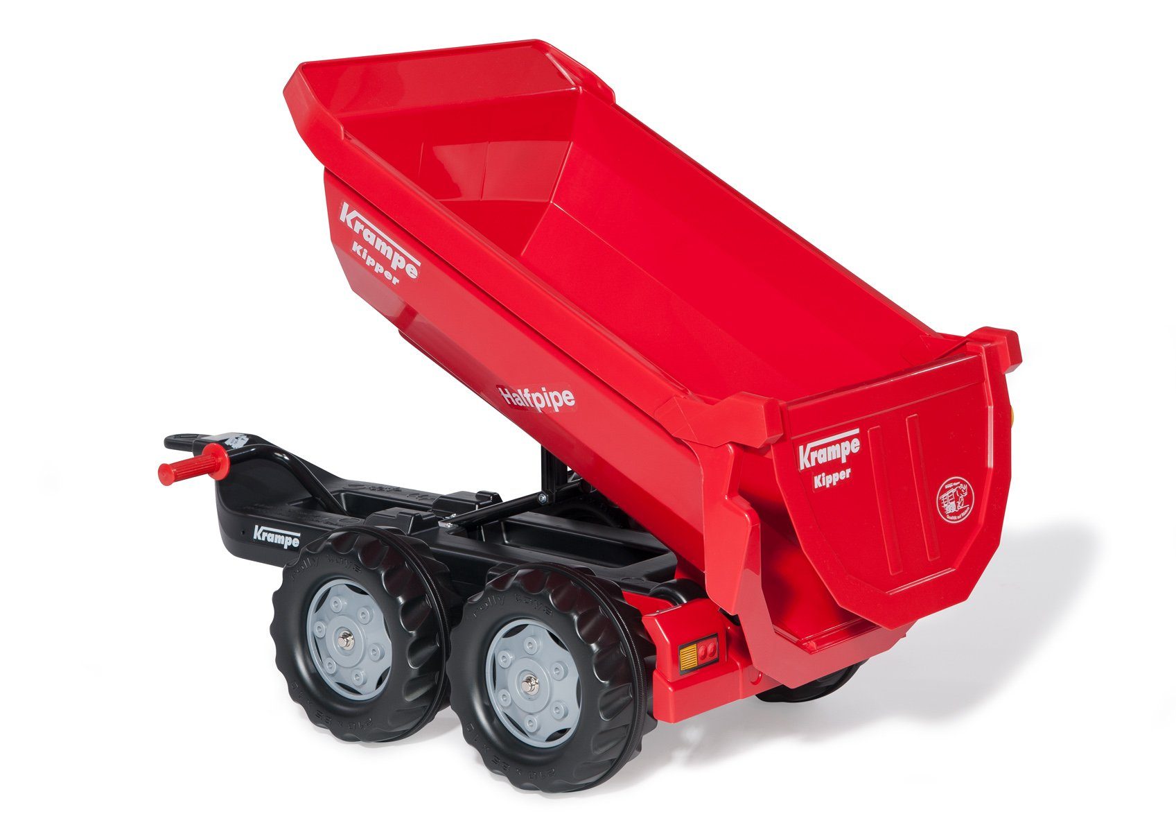 Rolly Halfpipe Anhänger rot Kinderfahrzeug-Anhänger - Tandemachser Kipper toys® Toys Kopie 123230 rolly