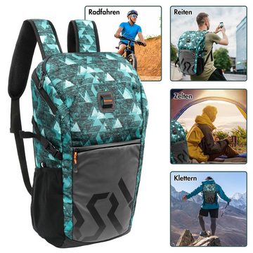 NULSTA Freizeitrucksack (Sport und Fitnesstasche mit Tasche und Computerfach), Reiserucksack, leichte Unisex-Reisetasche