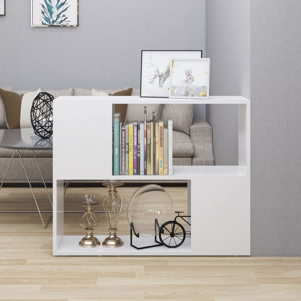 furnicato TV-Schrank Weiß 80x24x63 cm Holzwerkstoff günstig online kaufen