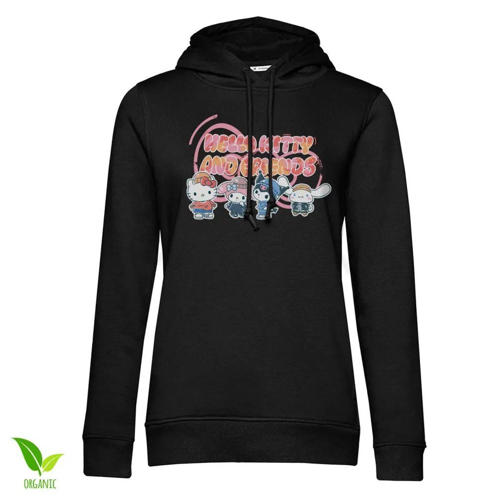 Hello Kitty Hoodie And Friends Bubbles Girly Hoodie