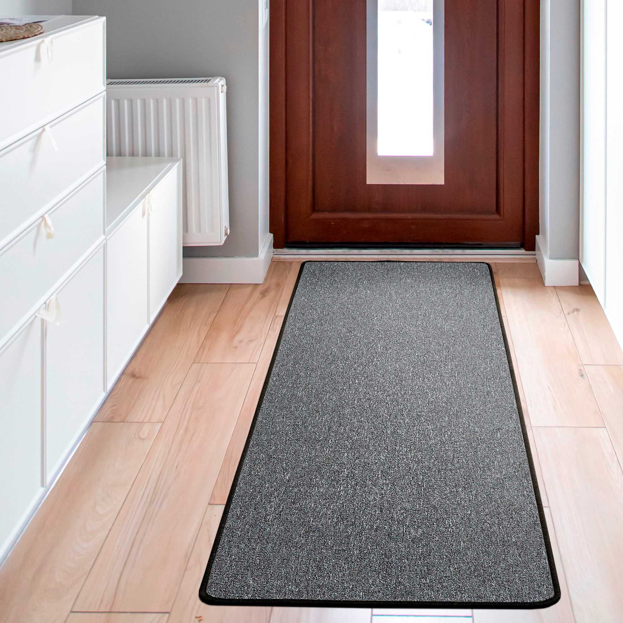 Andiamo Teppich Luton, rechteckig, Höhe: 5 mm, melierte Optik, auch als Läufer, Wohnzimmer & Schlafzimmer