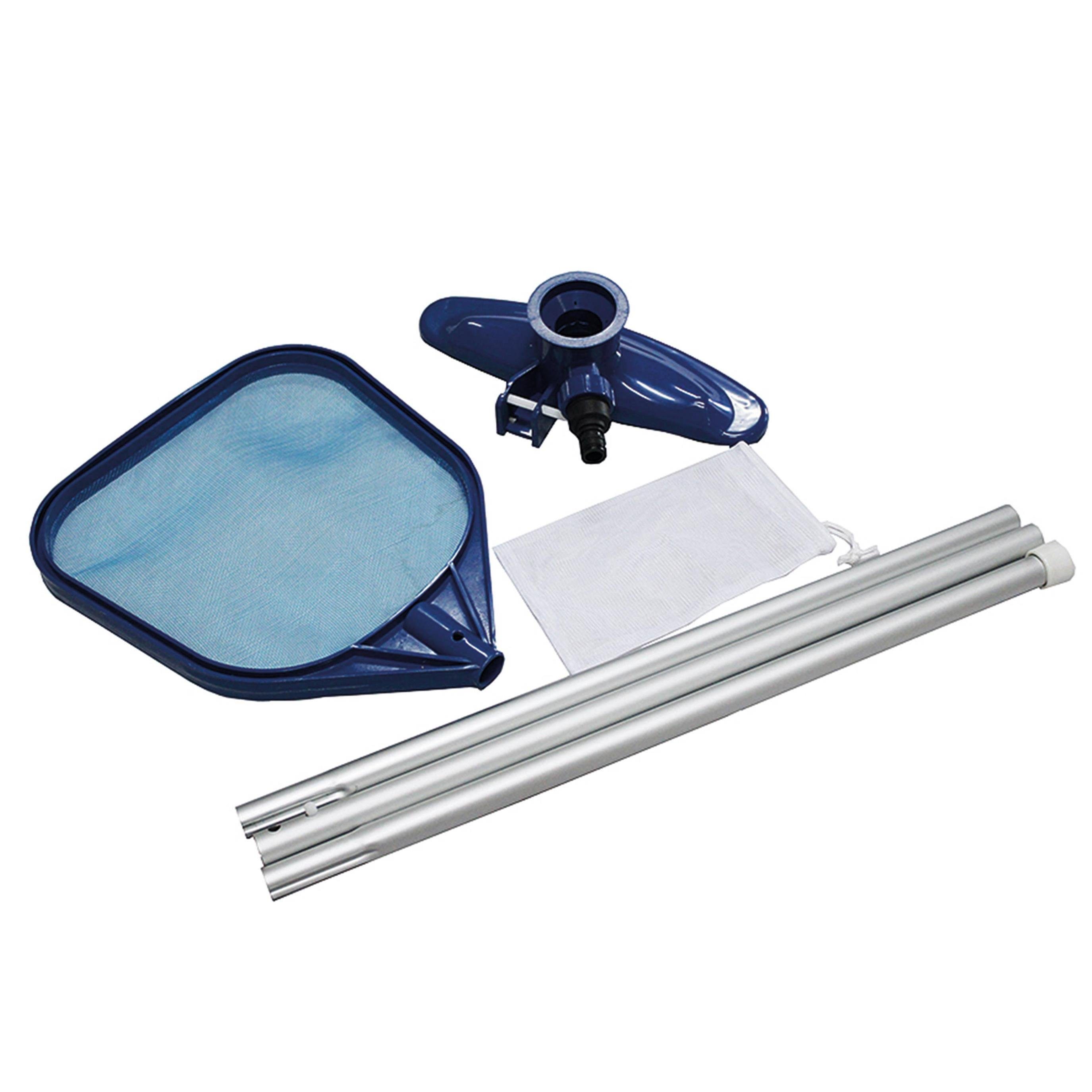 Avenli Poolsprüher CleanPlus Pool Reinigungsset 161cm (Set, Skimmer-Aufsätzen), für Pools