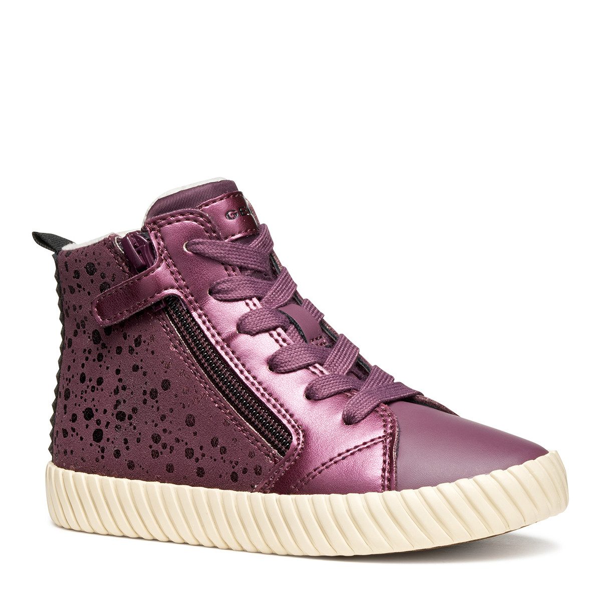 Geox GEOX MIRROLESS, Warmfutter, Lila, Kinder Winterstiefel