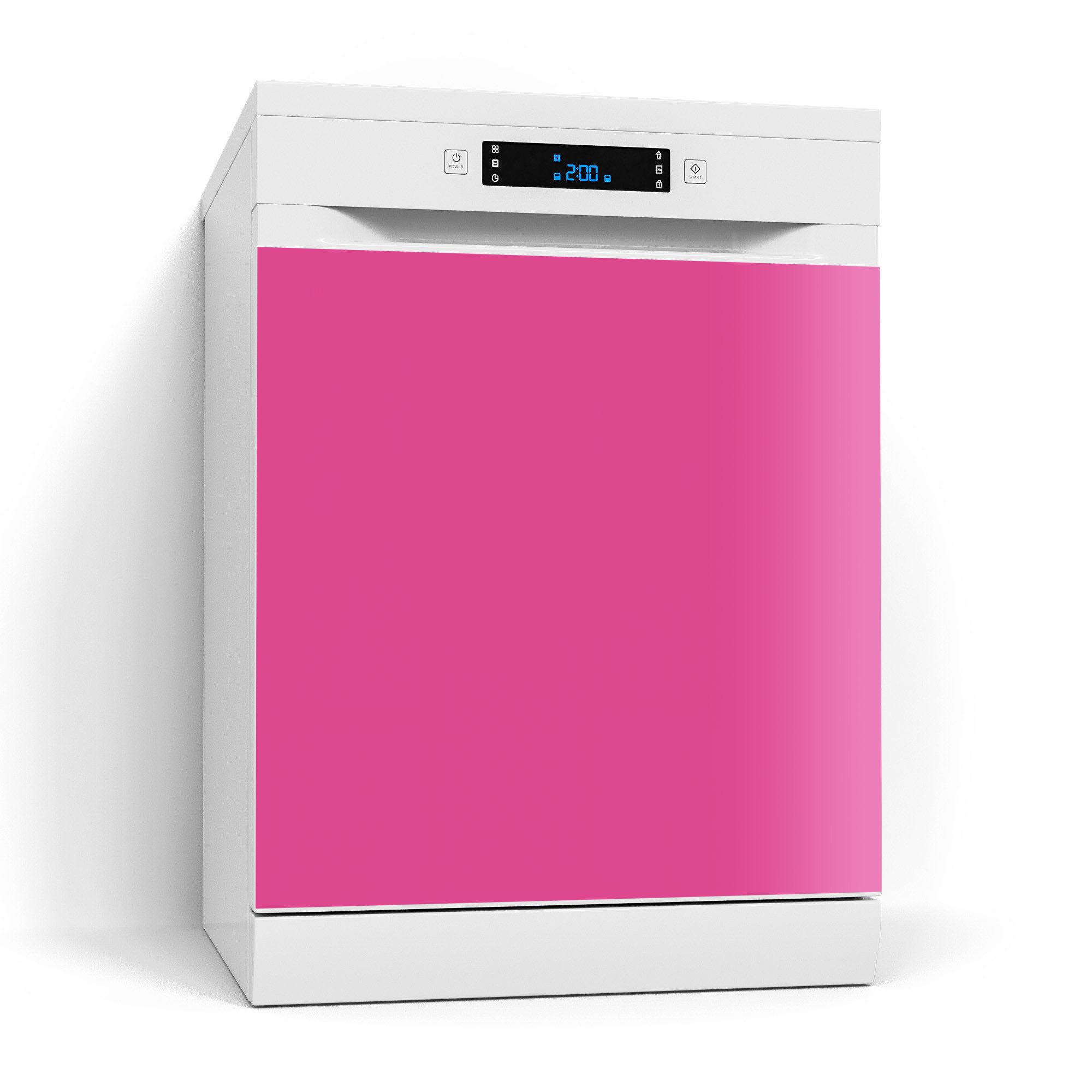 DEQORI Magnetfolie 'Unifarben - Rosa', Spülmaschine Magnetmatte magnetisch Magnetfolie Folie Schutz