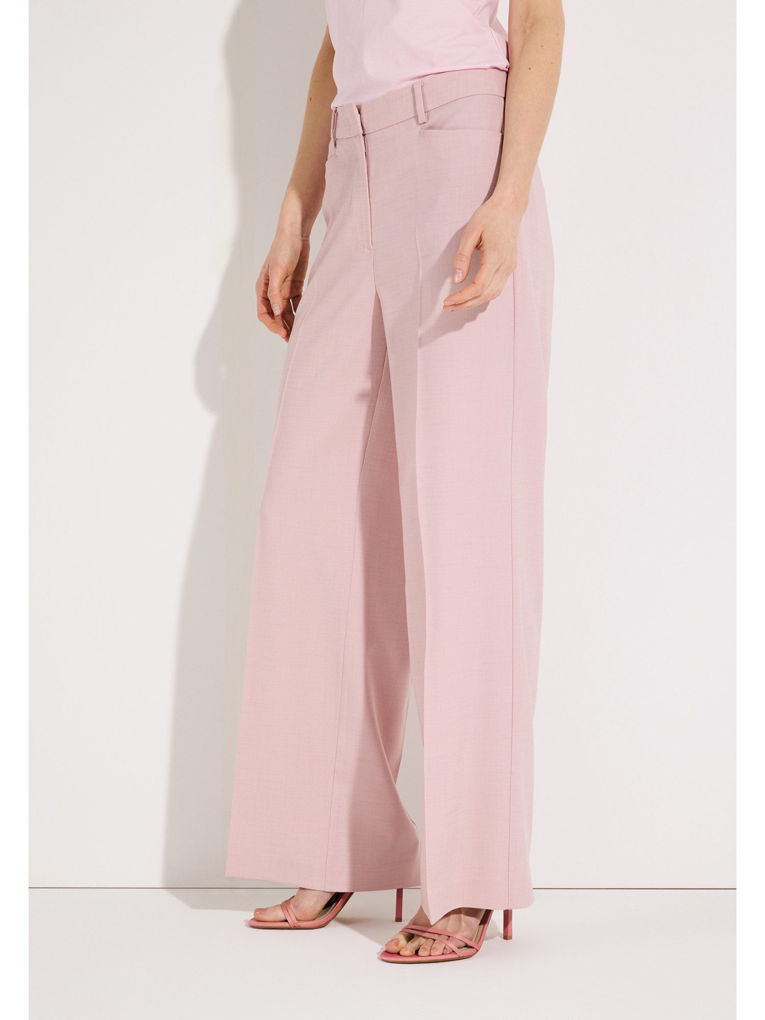 MORE&MORE Anzughose weite, moderne Businesshose