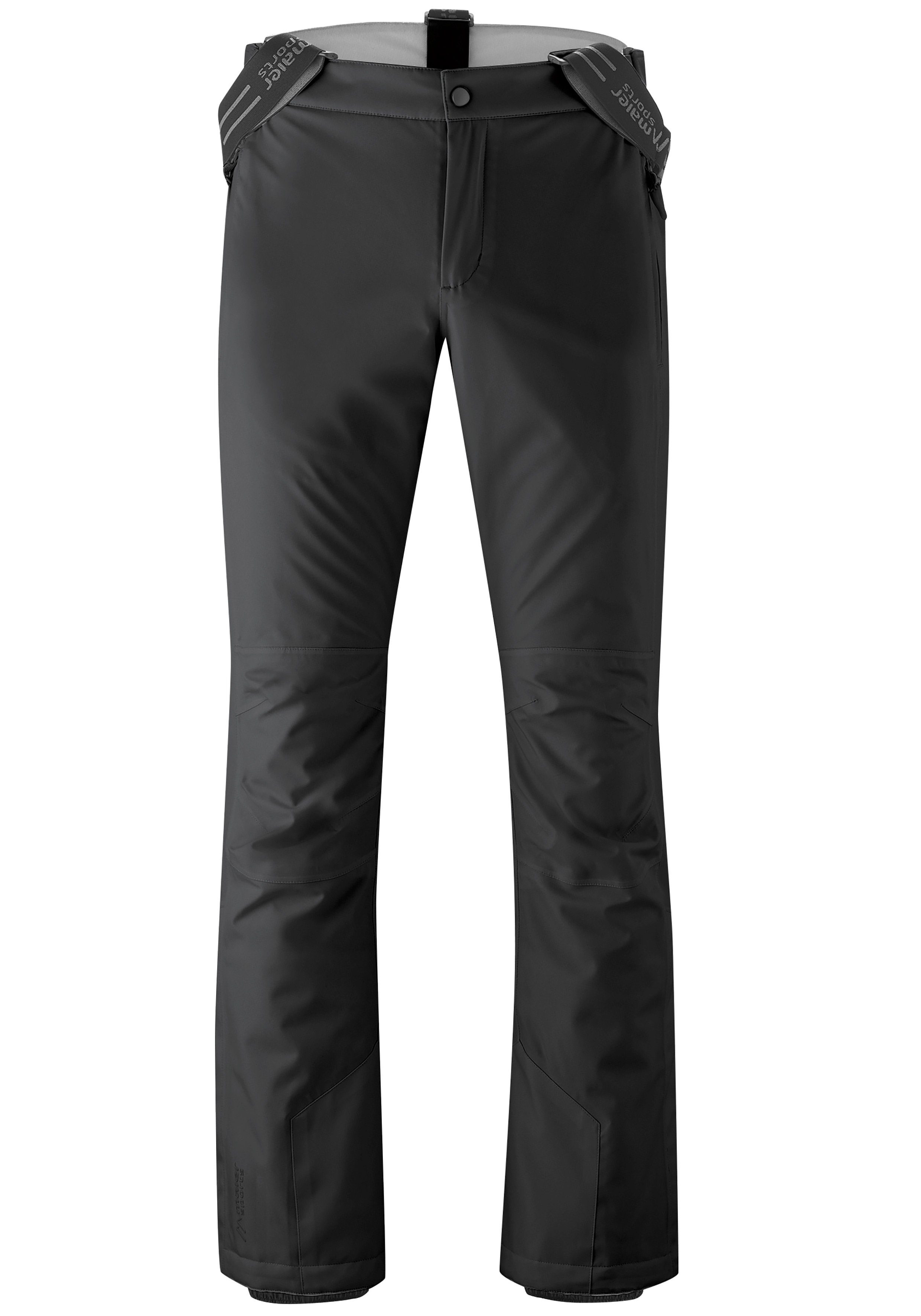 Maier Sports Skihose Joscha Slim Herren Schneehose mit Hosenträger, Wintersport-Hose mit Trägern, Skibekleidung wasserdicht und winddicht