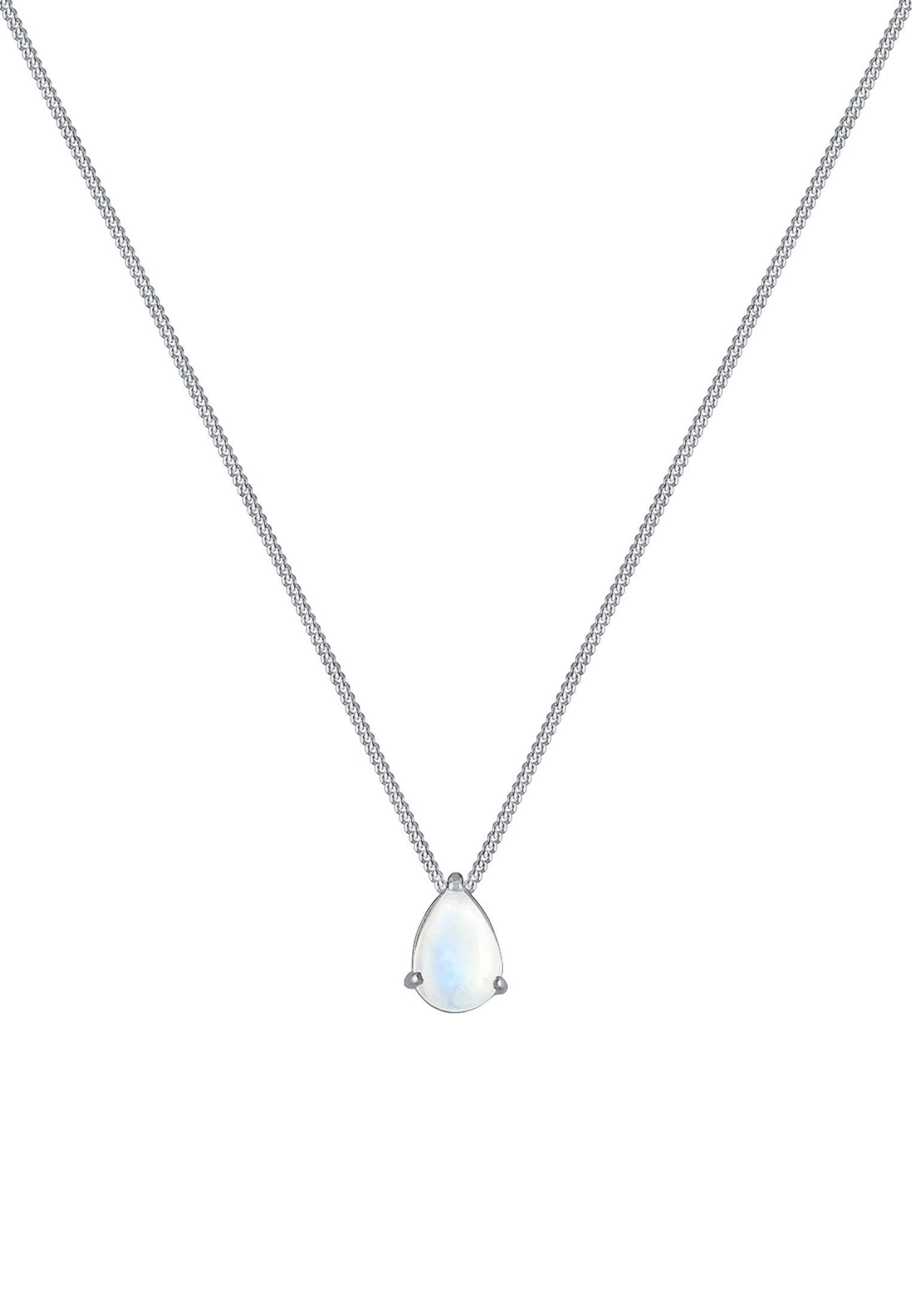 Elli Kette mit Anhänger Tropfen Mondstein günstig online kaufen