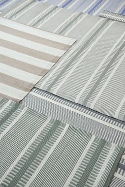 Teppich gestreift, Ib Laursen, Höhe: 1 mm