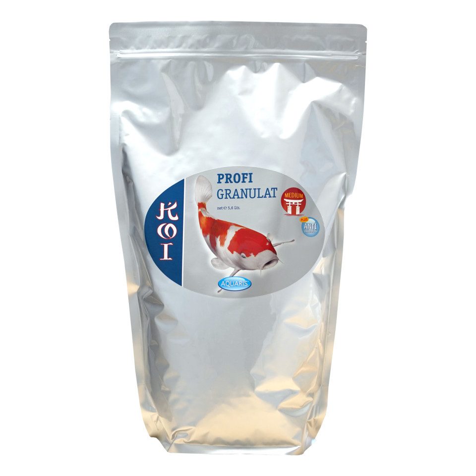 Bellfor AQUARIS Koi Profigranulat Medium - 1960g / 5,6 L, für: Fische