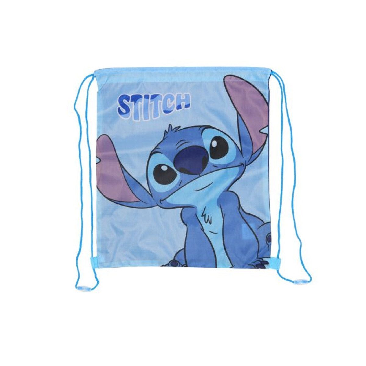 Lilo & Stitch Turnbeutel für Kinder – Leichter Sportbeutel 40x35 cm (1-tlg), Zusammenfaltbar, Vielseitig einsetzbar