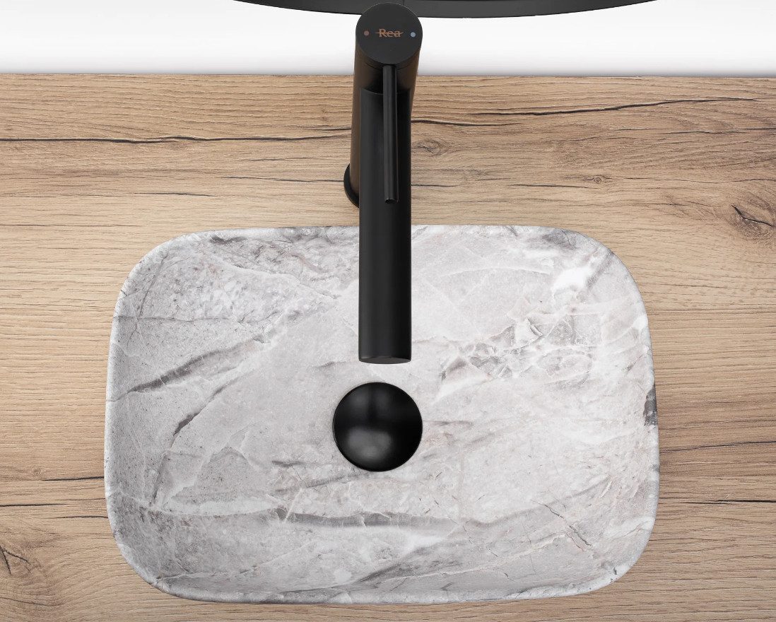 GTM Design Aufsatzwaschbecken BELINDA Modern Waschbeckenm Oval günstig online kaufen