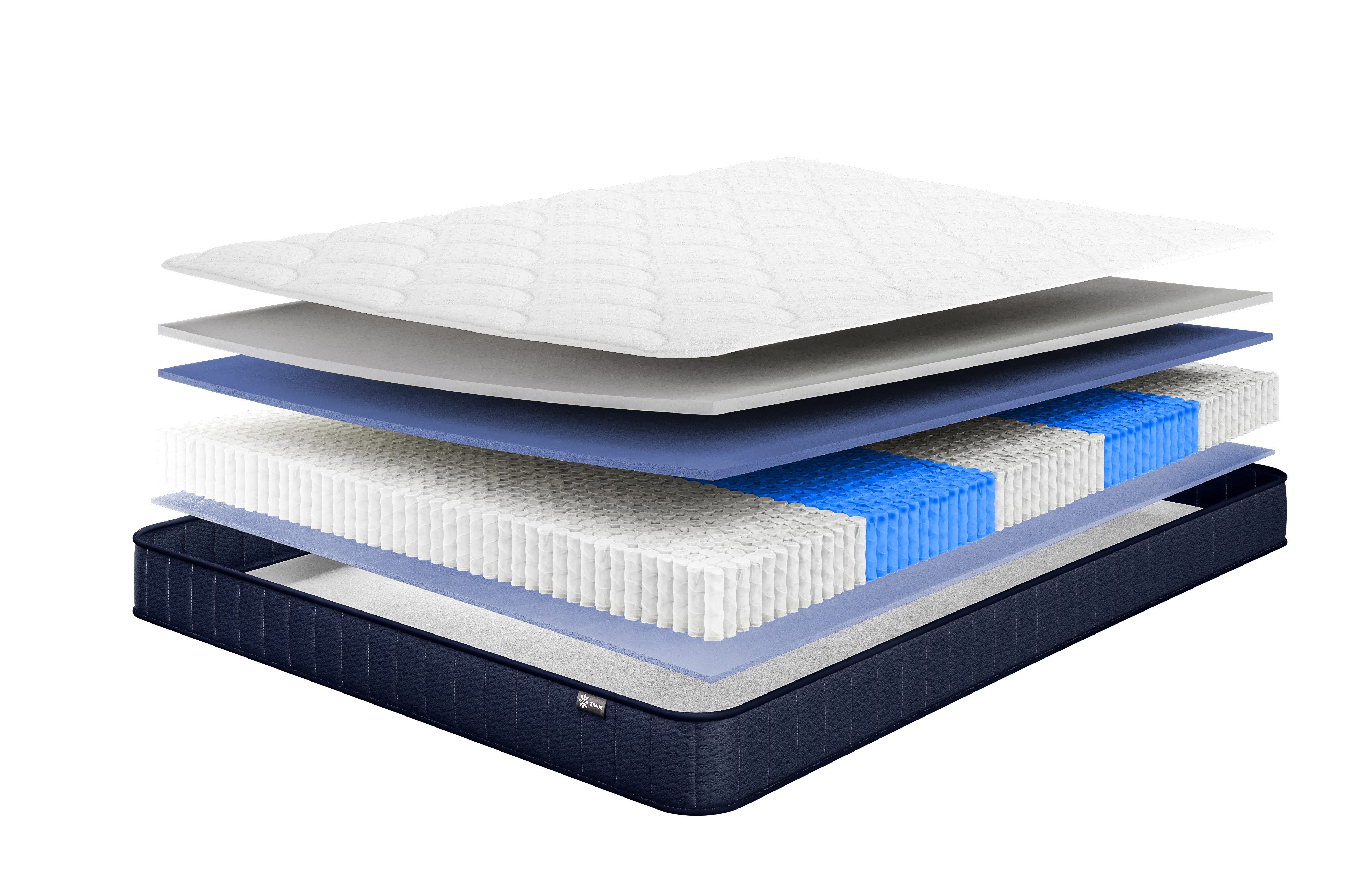 Taschenfederkernmatratze PremiumComfort, Hybridmatratze mit Memory Foam, Pr günstig online kaufen