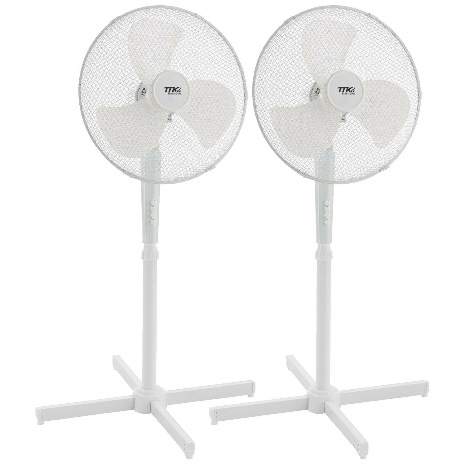 BURI Standventilator 2x Standventilator Ventilator Windmaschine günstig online kaufen