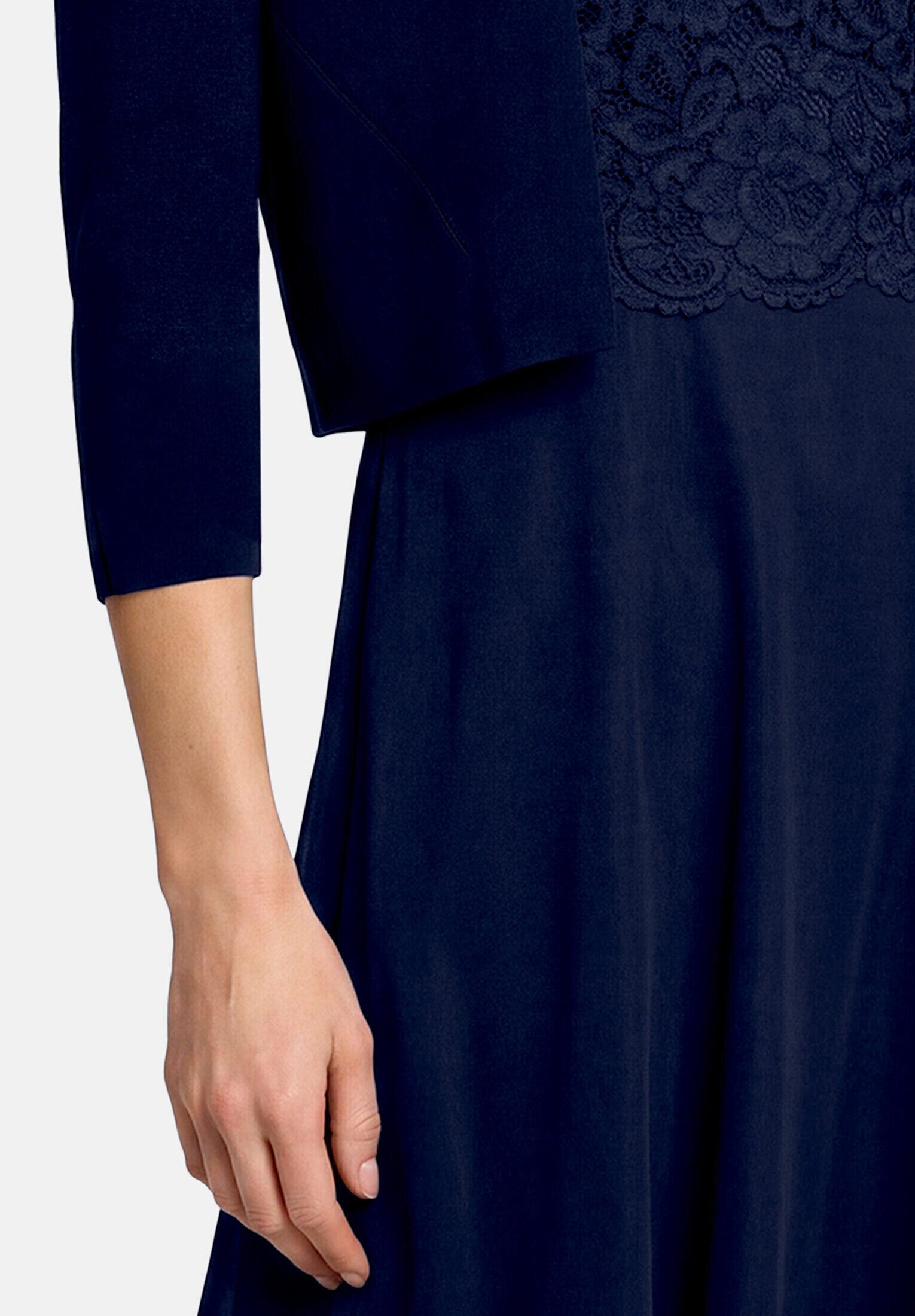 Vera Mont Strickjacke Damen langarm (1-tlg) Ärmelschlitz – Bild 5 von 5