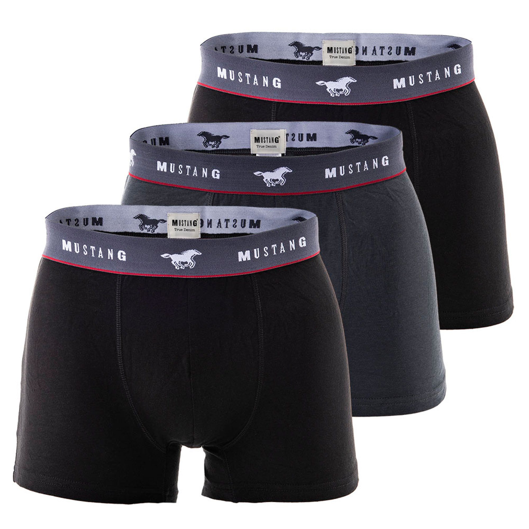 Boxer Herren Boxershort 3er Pack Baumwolle