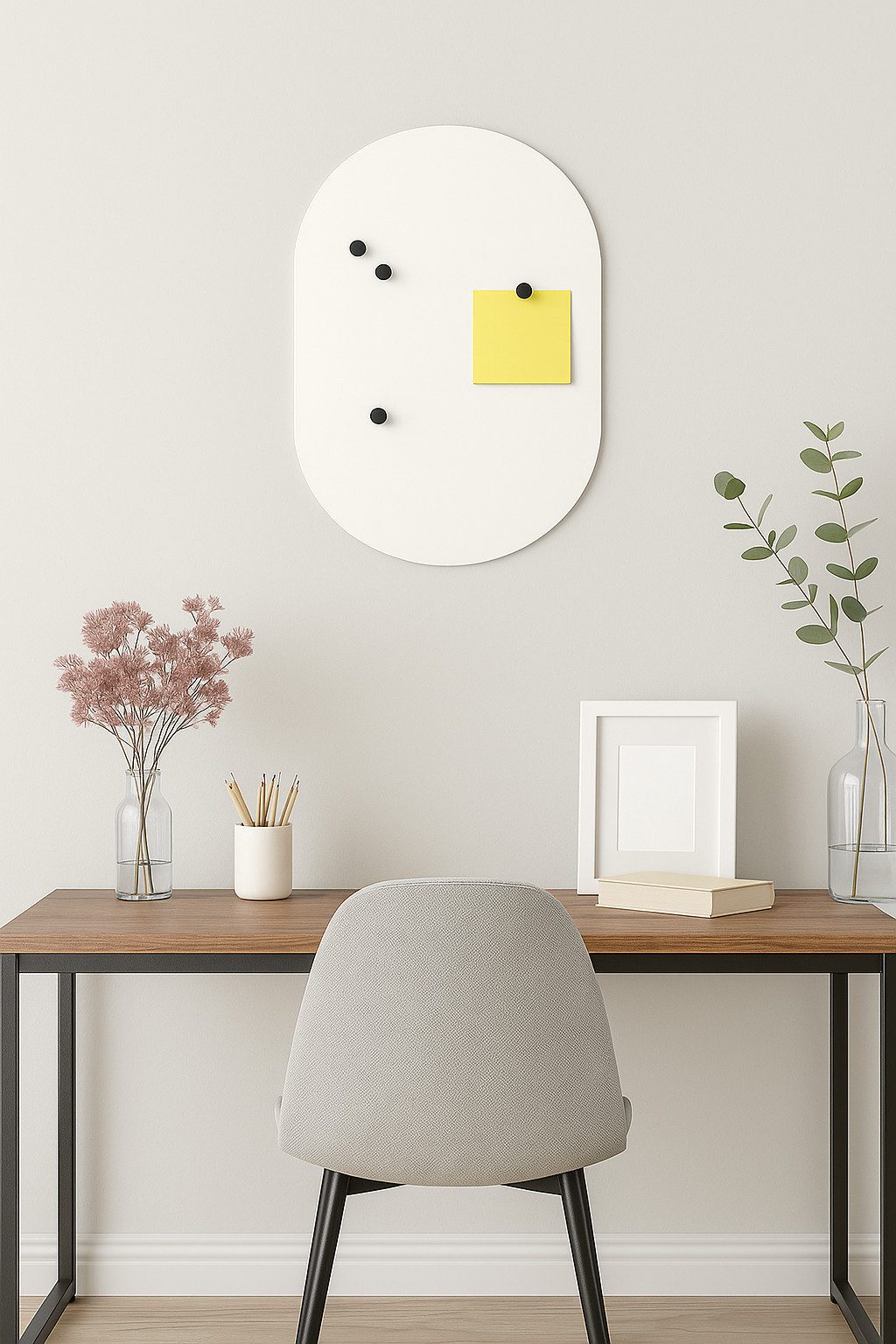 BEHE Interior Magnettafel BEHE Interior Magnettafel modern 60x40cm Oval Run günstig online kaufen