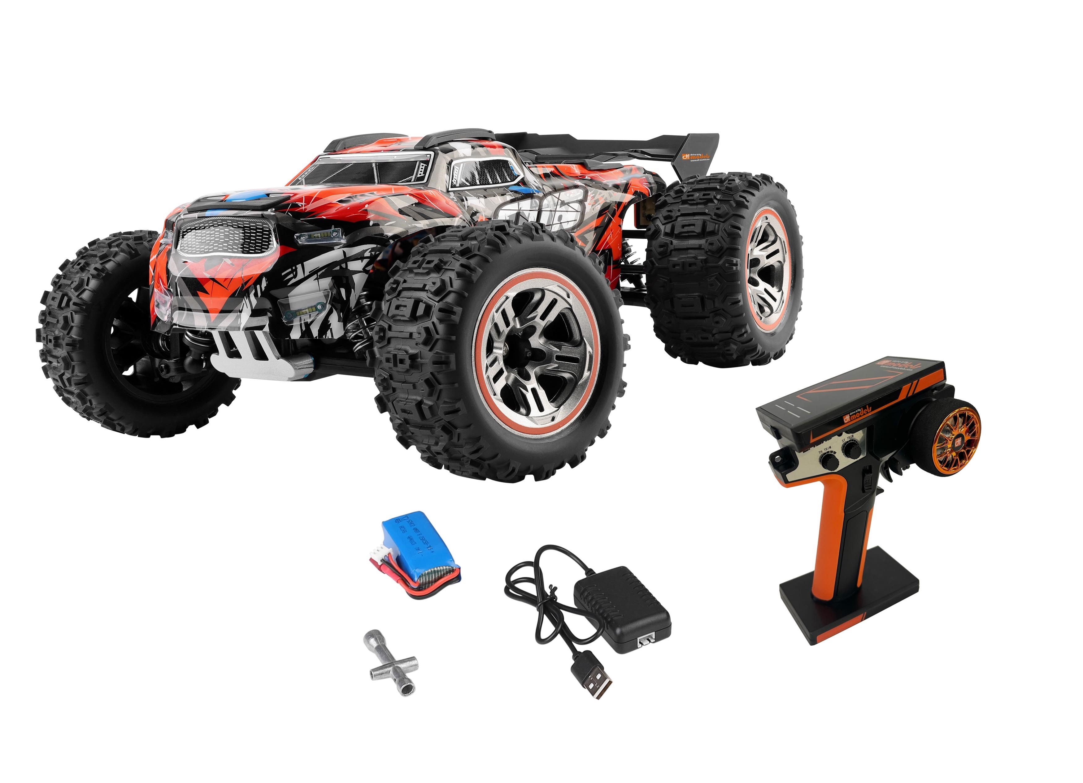 DF-Models Spielzeug-Auto DF Models DF06-PRO Mini 1:18 brushless Truck - RTR