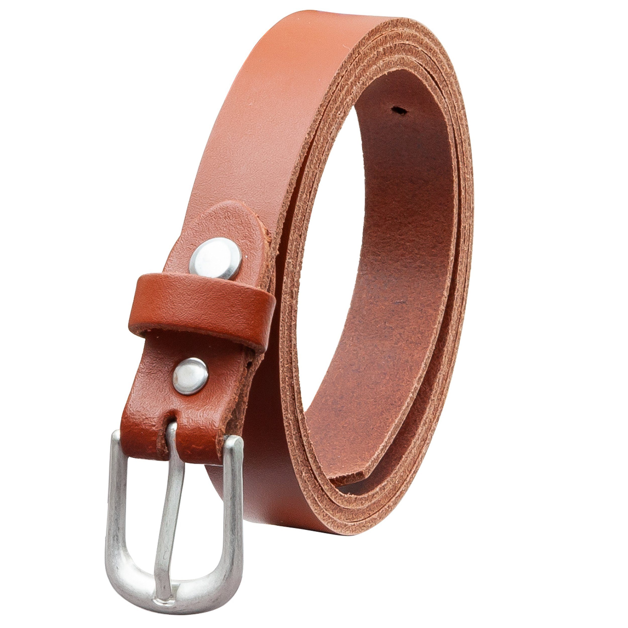 Ledergürtel OM16-SL-Cognac