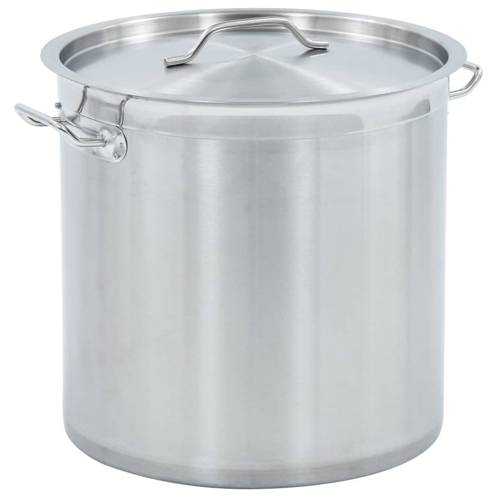 Kochtopf 36 x 36 cm 35 L Suppentopf 33 L 35x35 cm Edelstahl