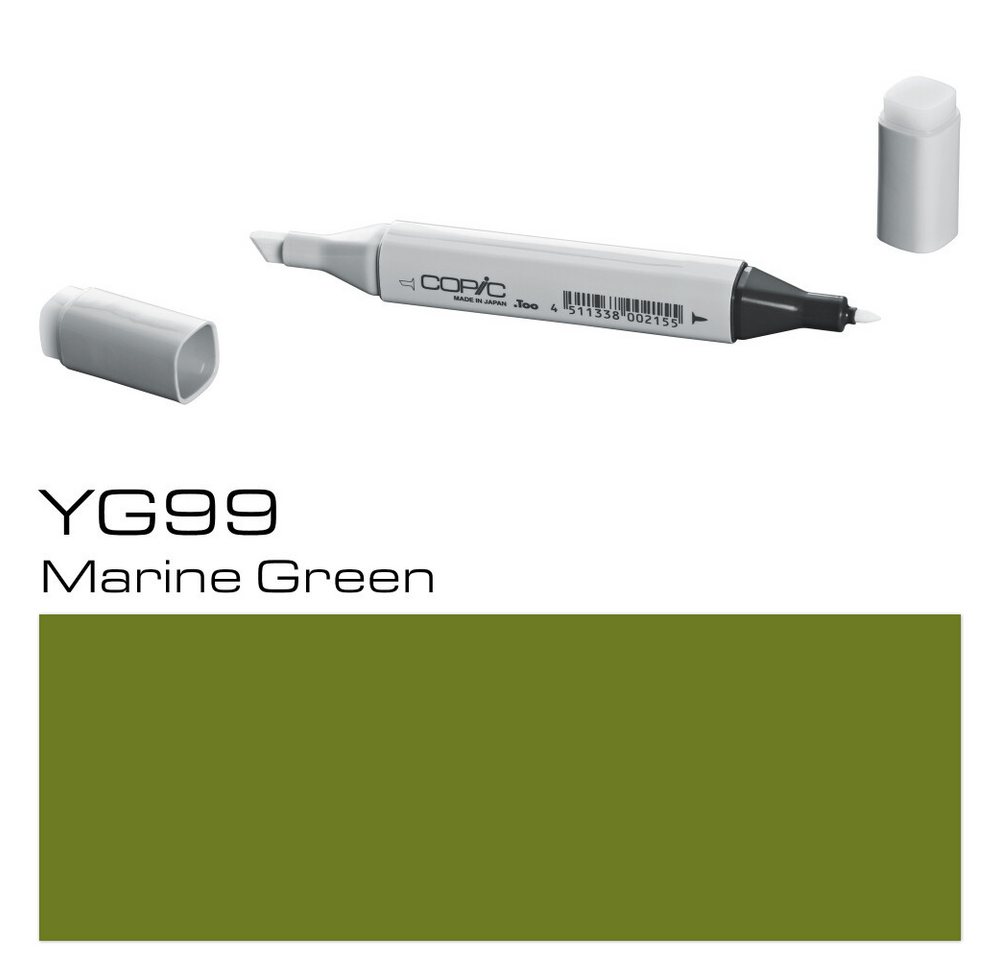 Thumbnail - COPIC Marker Marker YG99, Marine Green - Layoutmarker für Grafiker und Designer, (1-tlg)