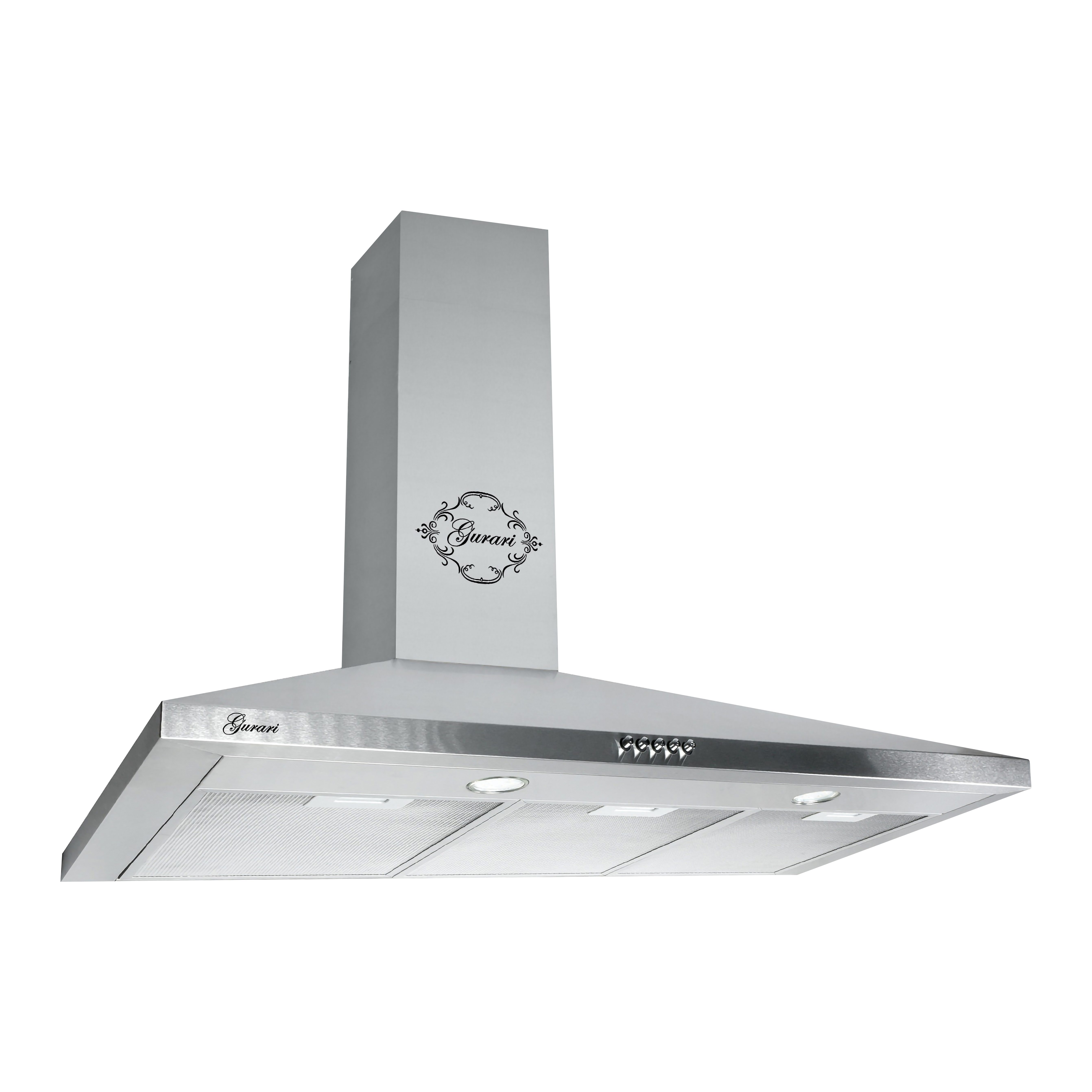 GURARI Wandhaube GCH C 147 IS 9 N Dunstabzugshaube 90cm 1000m³/h, Abluft/Umluft GCH C 147 IS 9 N Dunstabzugshaube 90cm 1000m³/h, Abluft/Umluft