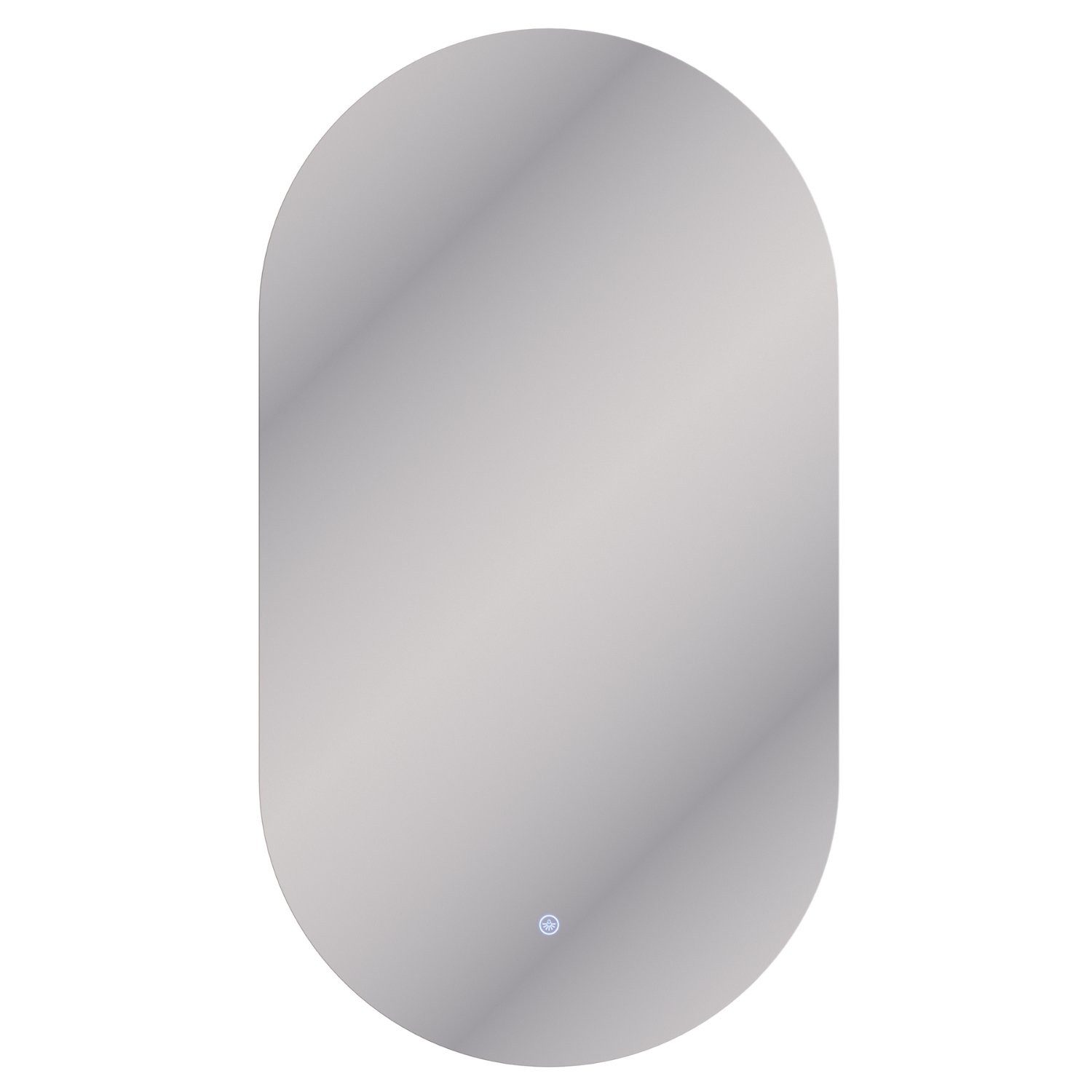 Planetmöbel Badspiegel Spiegel mit Beleuchtung 50 x 90 cm (mit Touchschalte günstig online kaufen