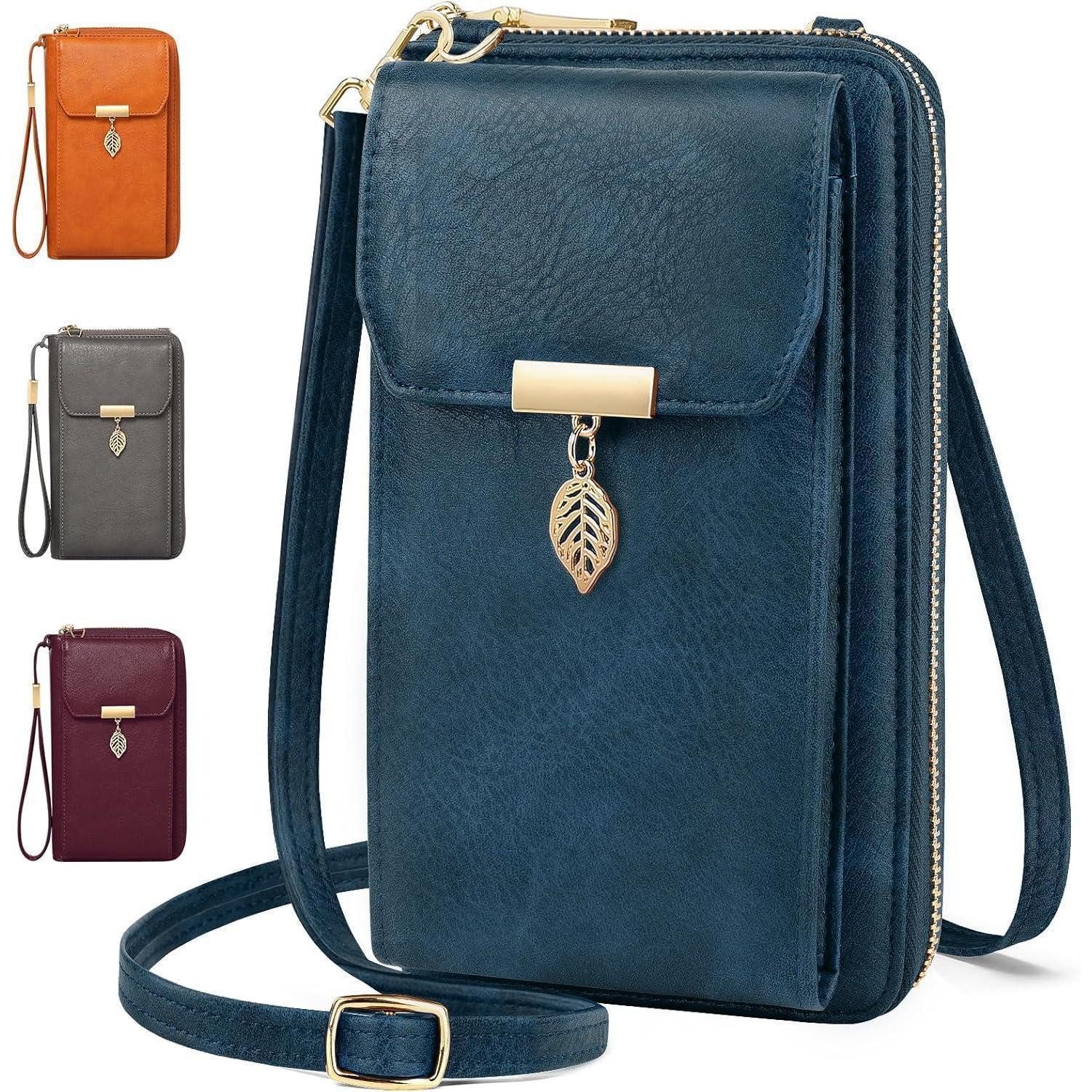 LuxusKollektion Umhängetasche Handytasche Geldbörse Umhängetasche RFID Schu günstig online kaufen