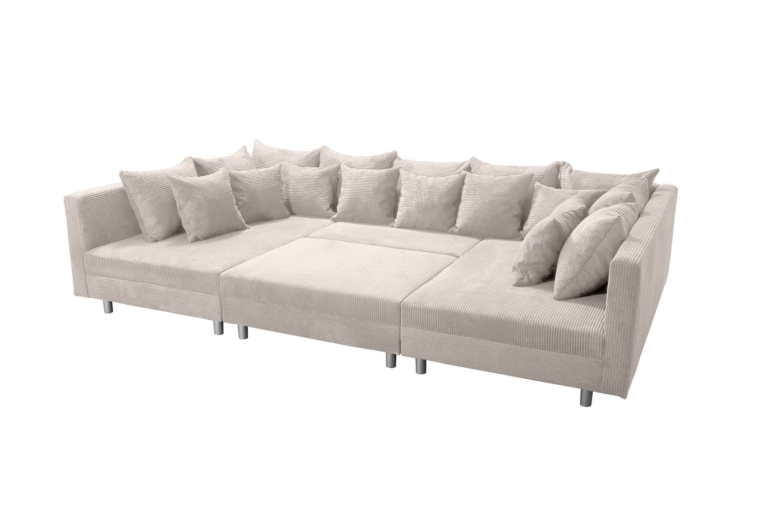 Küchen-Preisbombe Sofa Wohnlandschaft Sofa Couch Ecksofa Eckcouch Cordstoff günstig online kaufen
