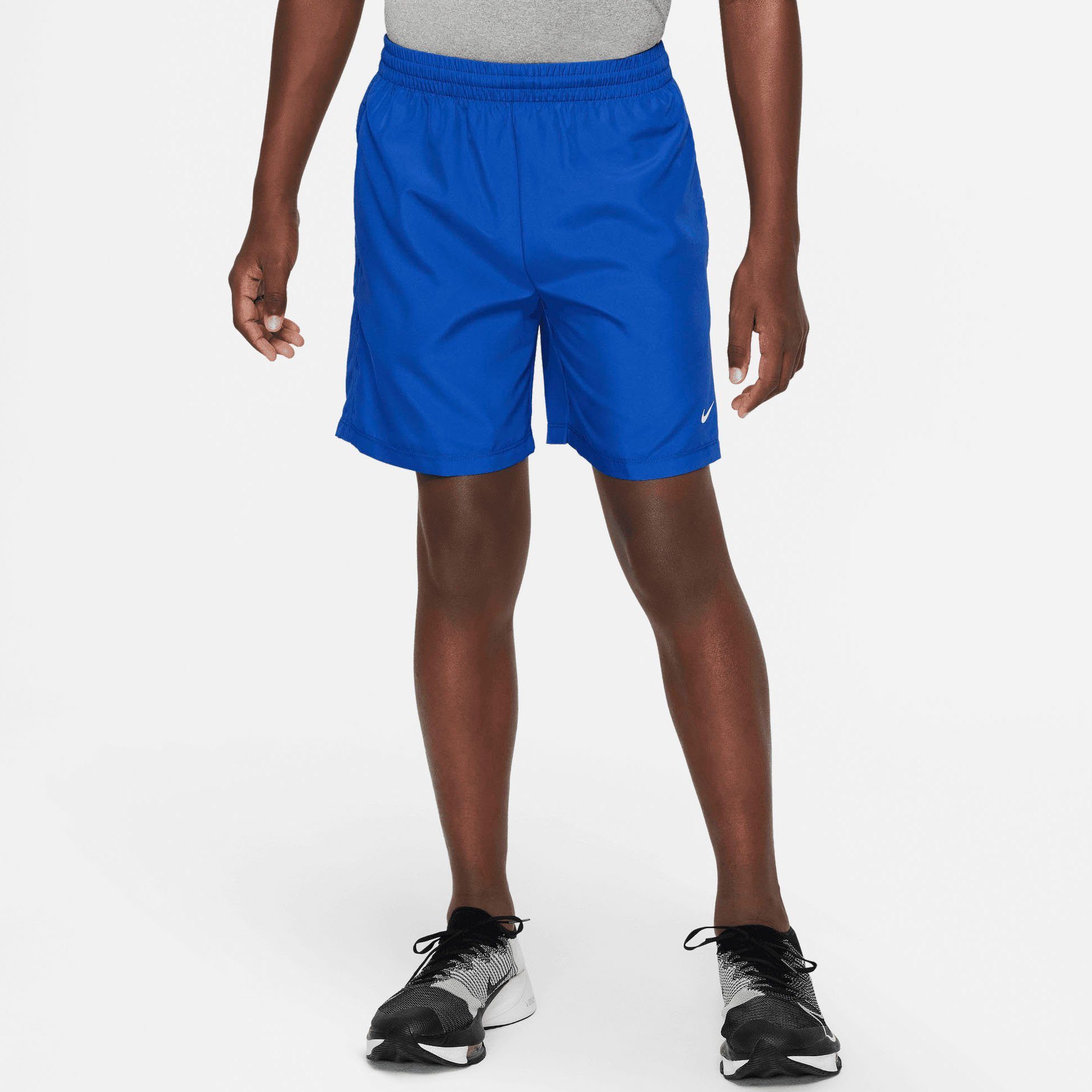Nike Trainingsshorts DRI-FIT MULTI+ BIG KIDS' (BOYS) TRAINING SHORTS blau