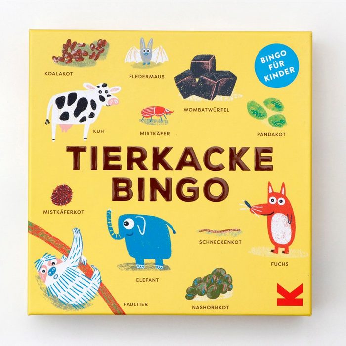 Laurence King Spiel Tierkacke-Bingo