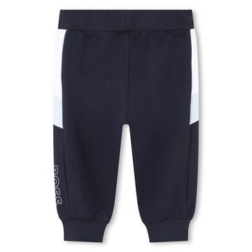 BOSS Jogginganzug BOSS Baby Jogginganzug navy/weiß mit Logo, 3-18 Monate