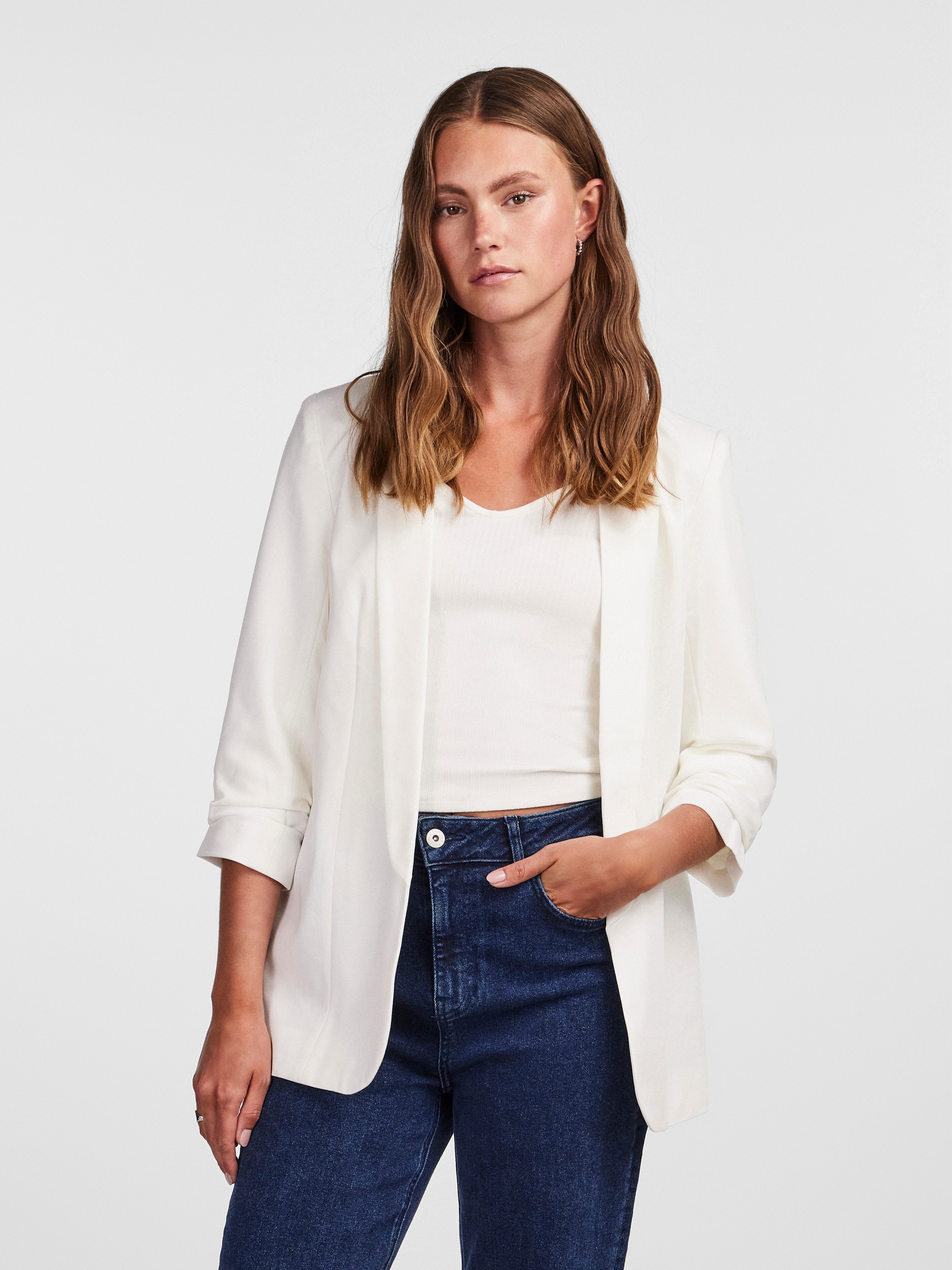 pieces Blusenblazer PCBOSELLA 3/4 BLAZER NOOS günstig online kaufen