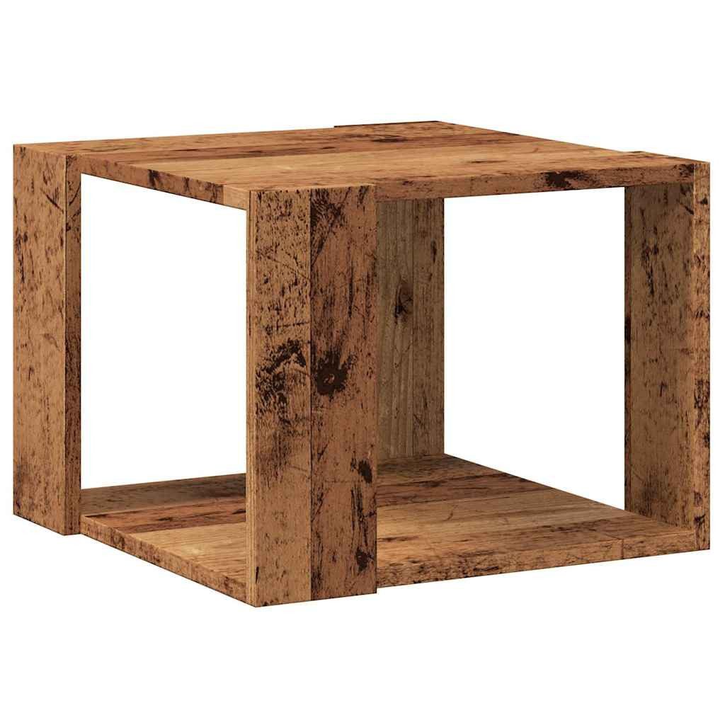 vidaXL Couchtisch Couchtisch Altholz-Optik 40x40x30 cm Holzwerkstoff (1-St) günstig online kaufen