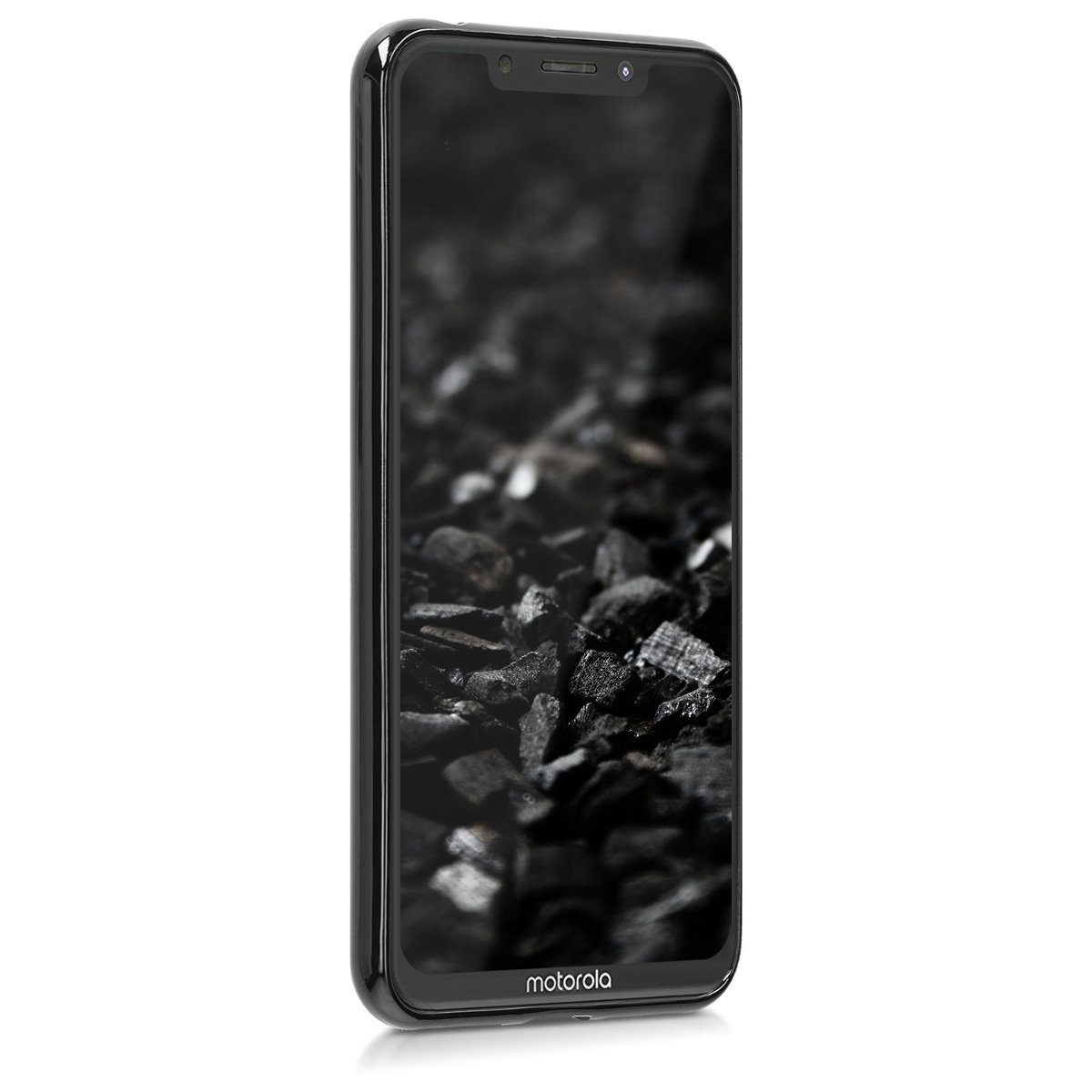 kwmobile Handyhülle Hülle für Motorola One (5.9), Hülle Silikon - Soft Handyhülle - Handy Case Cover