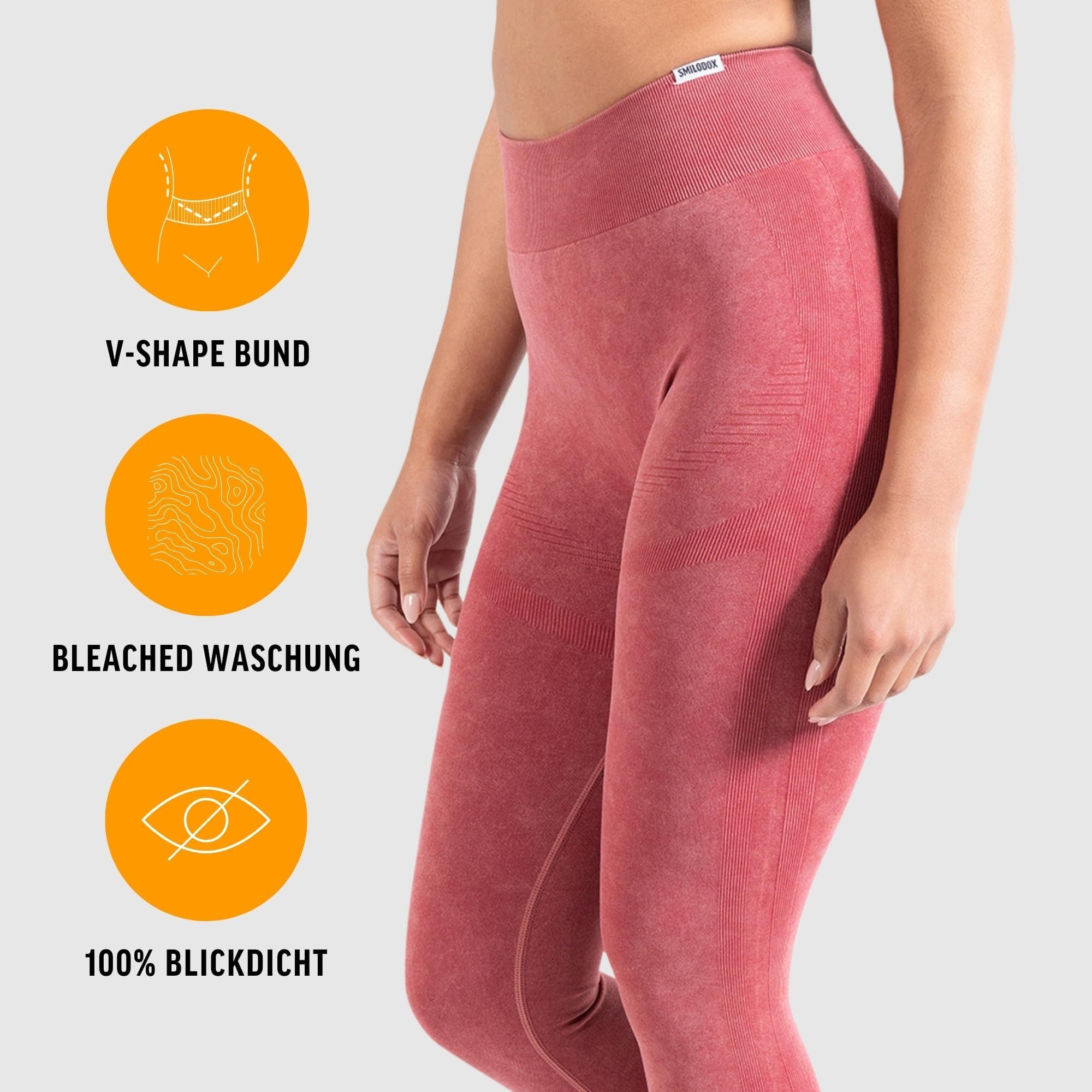 Smilodox Leggings Batik Acid Scrunch, Shaped Fit Seamless Sporthose Yogahos günstig online kaufen