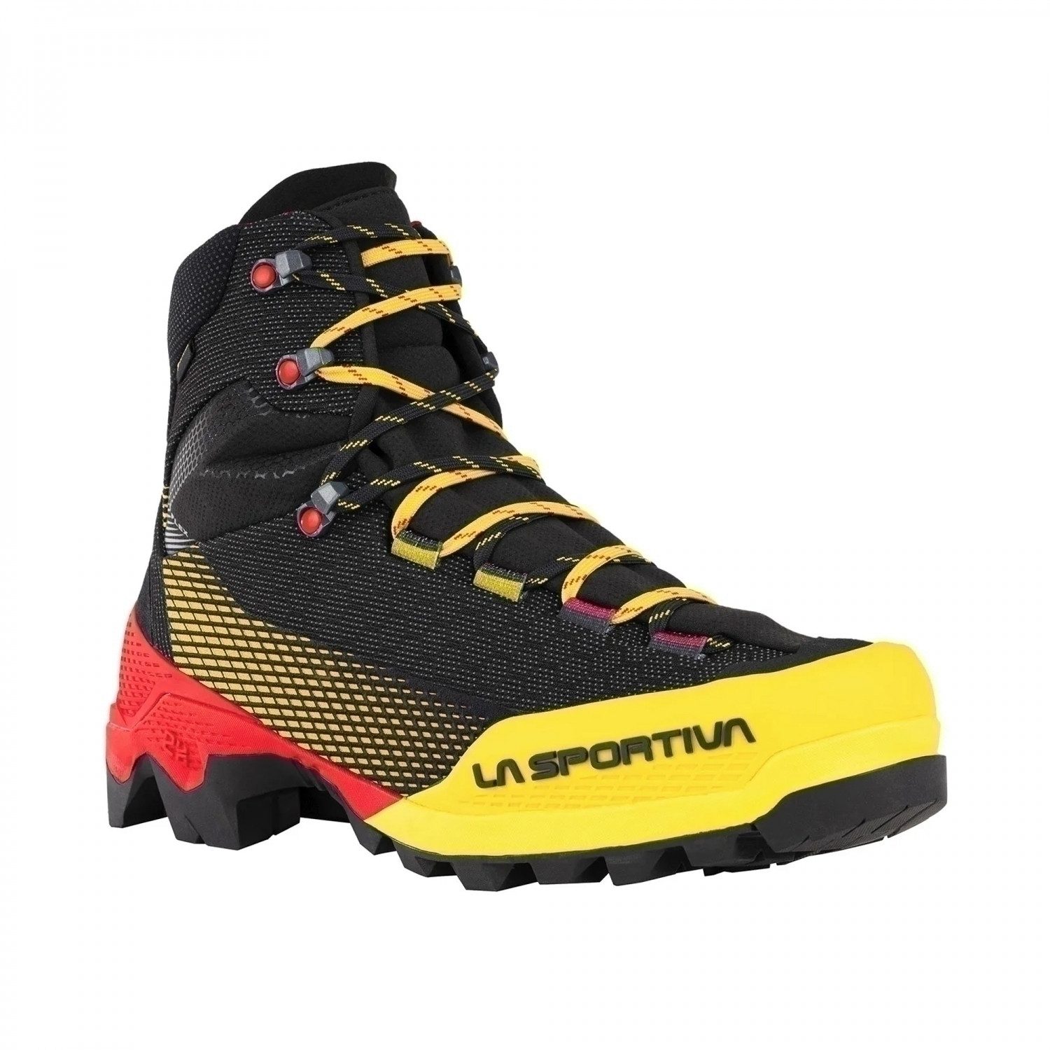 La Sportiva Aequilibrium ST GTX Herren Bergschuh schwarz/gelb Wanderstiefel