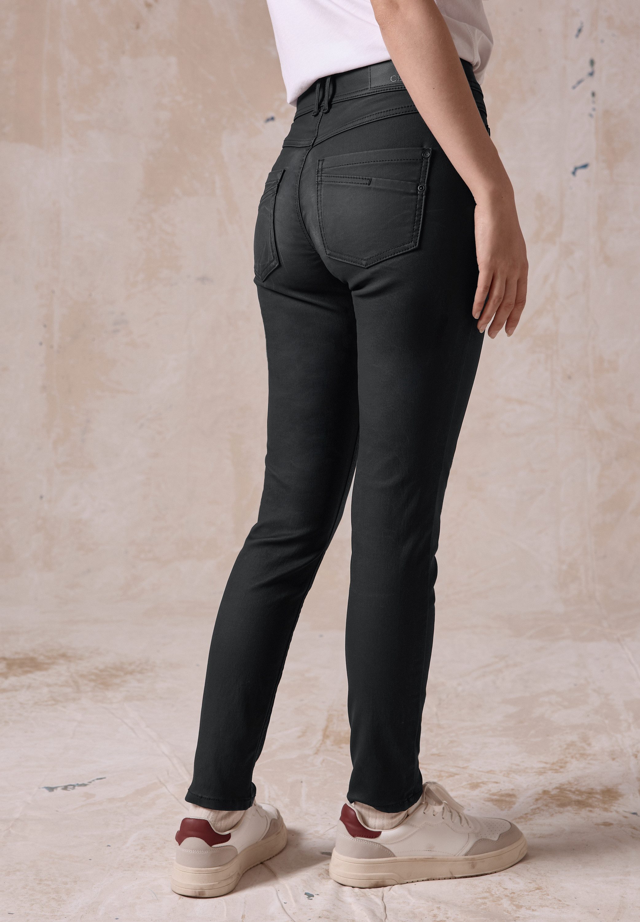 CECIL Lederimitathose SCARLETT im Five-Pocket Style günstig online kaufen