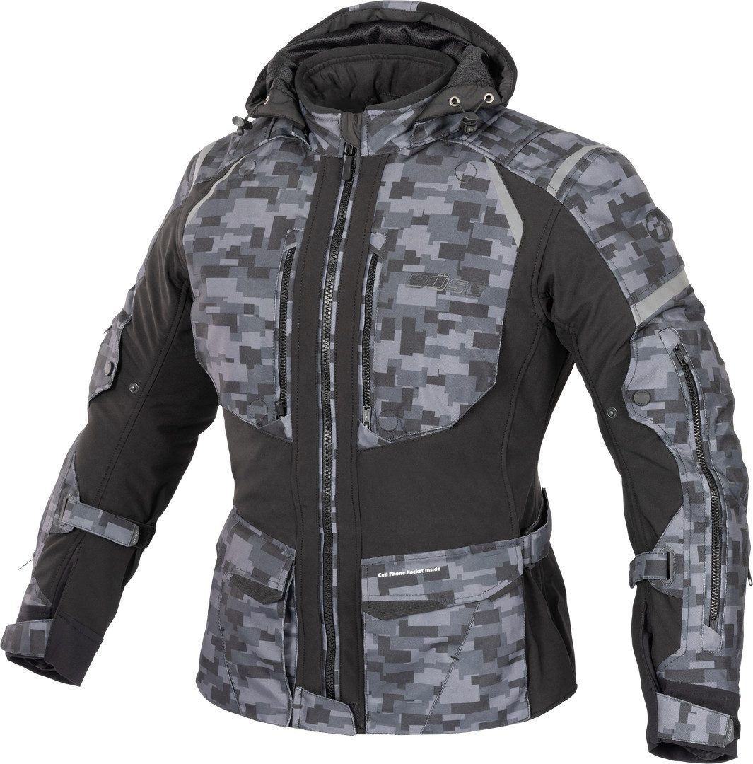 Büse Motorradjacke Bristol Damen Motorrad Textiljacke herausnehmbares Innenfutter
