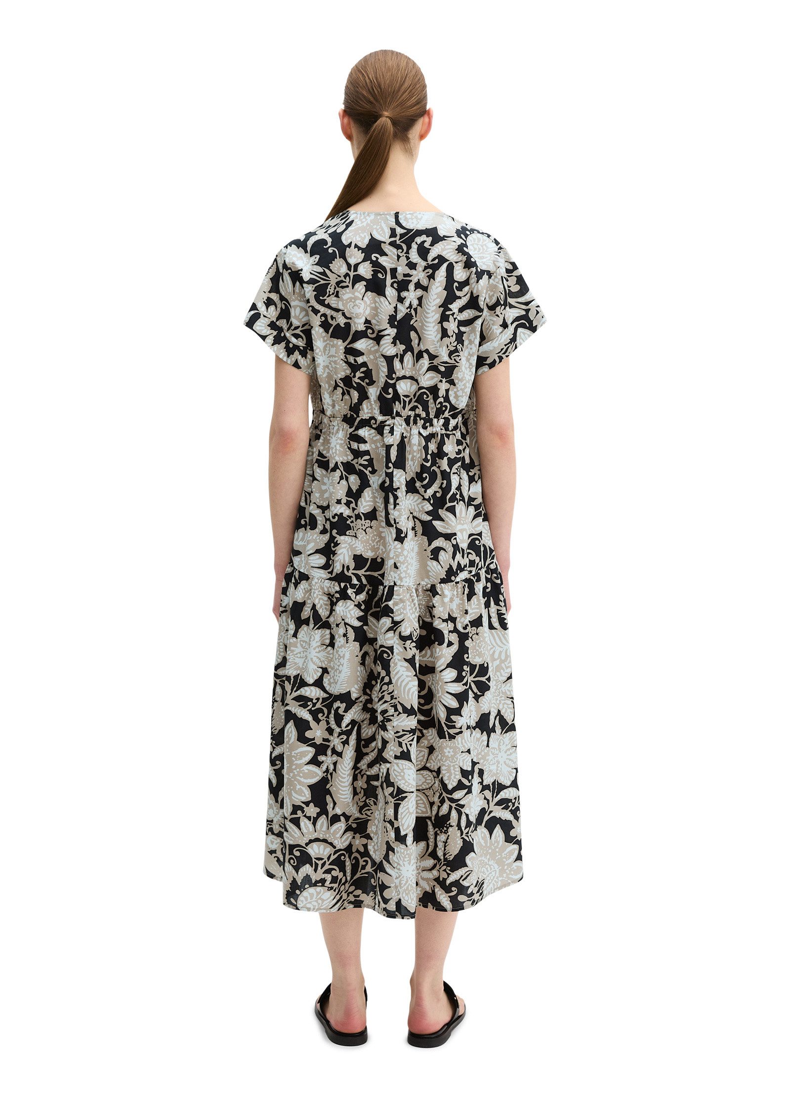 Marc O'Polo Druckkleid aus bedrucktem Light-Popeline